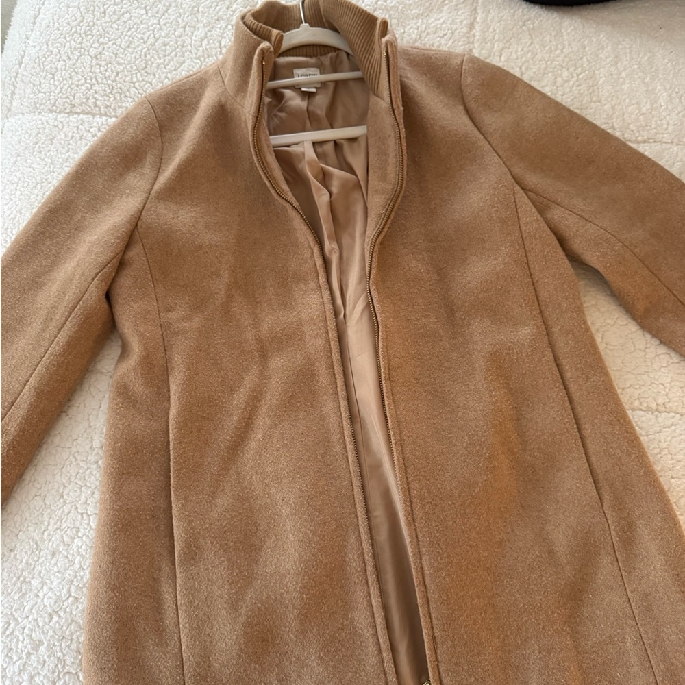 J. Crew Tan Trench Coat